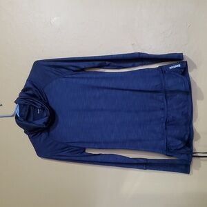 Womens blue Reebok size small active wear shirt.